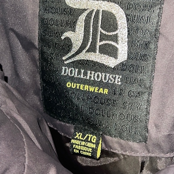 Dollhouse Outerwear Zip Up Dress Vest Size XL. - Picture 3 of 5